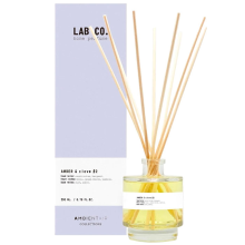 Lab Co. Geurstokjes Amber & Clove 200 ml