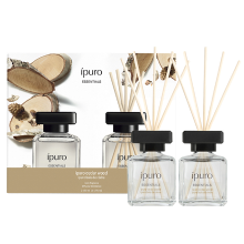 Geurstokjes Ipuro Cedar Wood 2 x 50 ml geschenkset
