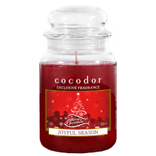 Cocodor Joyful Season geurkaars 550 gr