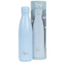 IZY Bottles The Originals   Drinkfles RVS lichtblauw 500 ml