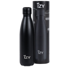 IZY Bottles The Originals   Drinkfles RVS zwart 500 ml