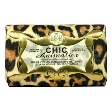 Nesti Dante Chic Animalier Panter: Mirre, Gemberthee & Patchouli zeep 250 gr