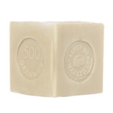 La Corvette Savon de Marseille Cube Blanc 500 gr (biologisch)