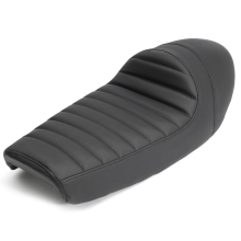 Hump Cafe Racer Vintage Black Seat For Kawasaki Kz Suzuki Gs Honda Cb