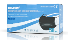 Hygisun Mondmasker Type 2r   Zwart