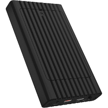 ICY BOX IB 2817MCL C31 Behuizing voor M.2 NVMe SSDs met kloonfunctie externe behuizing USB 3.2 Gen 2 Type C of Type A