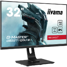 Iiyama G Master Red Eagle GB3271QSU B1 gaming monitor 165Hz, HDMI, DisplayPort, USB, Audio