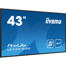 Iiyama ProLite LE4341S B2 public display VGA, HDMI, Audio