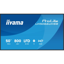 Iiyama ProLite LH5066UHSB B1AG public display