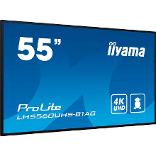 Iiyama ProLite LH5560UHS B1AG public display HDMI, WiFi, USB, Audio, Android