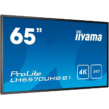 Iiyama Prolite LH6570UHB B1 public display 4K UHD, HDMI, USB