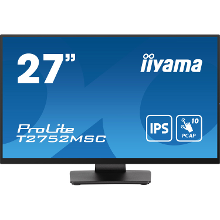 Iiyama ProLite T2752MSC B1 ledmonitor Touch, HDMI, DisplayPort, USB, Audio