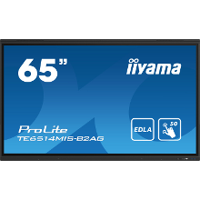 Iiyama ProLite TE6514MIS B2AG public display 4x HDMI, 1x DisplayPort, USB A, USB C, RJ 45, WLAN, Touch, Sound