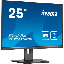 Iiyama ProLite XUB2595WSU B5 ledmonitor VGA, HDMI, DisplayPort, USB, Audio, Adaptive Sync