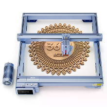 IKier K1 Ultra 36W Lasergraveermachine Gravure Laser Cutter Met 4,3