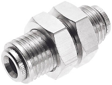 IMI NORGREN Rechte koppeling 100290600 Schroefdraad (buiten): M14 x 1.5 Buis Ø: 6 mm 1 stuk(s)
