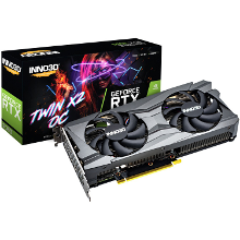 INNO3D GeForce RTX 3060 TWIN X2 OC LHR grafische kaart LHR, 1x HDMI 2.1, 3X DisplayPort 1.4