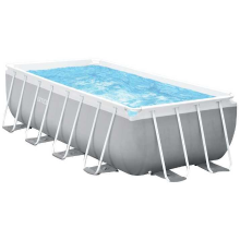 Intex Frame Pool Set Prisma Rectangular 400 x 200 x 122cm Patroonfiltersysteem