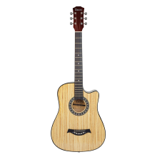 IRIN 38 Inch 38A Cutaway Zebra Patroon Rode Akoestische Ballad Gitaar voor Beginner Volwassen Ballad Gitaar