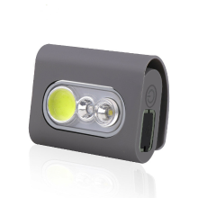 JAQCOO Heldere Clip LED hoofdlamp Buitennachtlampen 5 Verlichtingsmodi Type C USB Oplaadbaar Hardloopknijplamp Vislamp