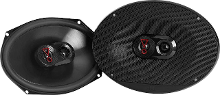 JBL Stage3 9637 3 weg triaxiale inbouwluidspreker 225 W Inhoud: 2 stuk(s)
