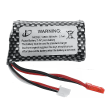 JJRC C8801 RC Auto Rock Crawler 1/18 RC Auto Onderdelen 7.4V 500mAh 2S 3.7Wh Li ion Batterijen Voertuigen Modellen Reser