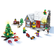 Jjrc Christmas Village System Building Block Educational Gift For Children 936pcs