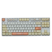 JSJT 139 Toetsen Shiba Inu Keycap Set Engels/Japans QX Profiel PBT Sublimatie Custom Keycaps voor Mechanische Toetsenbor