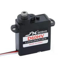 JX PDI D60HV 4,2 kg 7,4 V Coreless Digitale Servo 14 g Microformaat voor RC vliegtuig helikopter FPV drone
