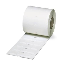 Kabelmarkering Montagemethode: Plakken Markeringsvlak: 25.40 X 9.50 Mm Geschikt Voor Serie Enkele Aders, Universeel Gebruik Wit Phoenix Contact Wml 5 (25x10)r