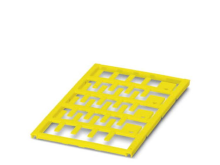 Kabelmarkering Montagemethode: Schuiven Markeringsvlak: 12 X 4 Mm Geschikt Voor Serie Enkele Aders, Phoenix Contact Patg Geel Phoenix Contact Uc Wmt (12x4) Ye