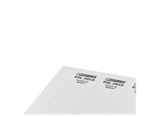 Kabelmarkering Montagemethode: Schuiven Markeringsvlak: 24 X 4 Mm Geschikt Voor Serie Frames Wit Phoenix Contact Esl 24x 4 0808231 Aantal Markeringen: 4880 10