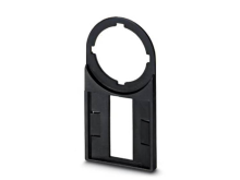 Kabelmarkering Montagemethode: Schuiven Markeringsvlak: 27 X 27 Mm Geschikt Voor Serie Toetsen En Schakelaars 22 Mm Zwart Phoenix Contact Carrier Emp 22