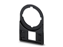 Kabelmarkering Montagemethode: Schuiven Markeringsvlak: 27 X 8 Mm Geschikt Voor Serie Toetsen En Schakelaars 22 Mm Zwart Phoenix Contact Carrier Emp 22 (27x8)