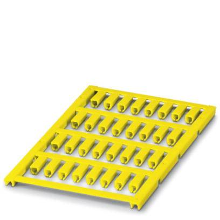 Kabelmarkering Montagemethode: Vastklemmen Markeringsvlak: 12 X 4.50 Mm Geschikt Voor Serie Enkele Aders Geel Phoenix Contact Uc Wmco 3,6 (12x4,5) Ye 0827585