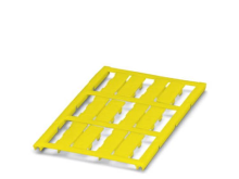 Kabelmarkering Montagemethode: Vastklemmen Markeringsvlak: 23 X 8 Mm Geschikt Voor Serie Enkele Aders Geel Phoenix Contact Uc Wmc 5,6 (23x8) Ye 0825386 Aantal