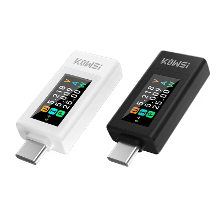 KEWEISI KWS 1902L Type C Tester 4 30V 0 8A Power Meter USB Snellader Monitor Bidirectionele Test TFT Weergave Hoge Preci