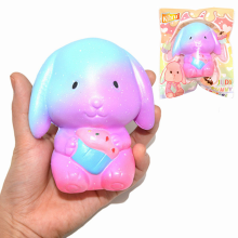 Kiibru Squishy Judy Bunny Holding Cupcake 10cm Slow Rising Original Packaging Collection Gift Toy