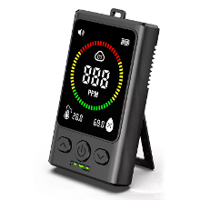 Koolmonoxideconcentratie koolmonoxidemelder Draagbare CO monitort 0 999 ppm LED display Type C opladen Compacte milieuve