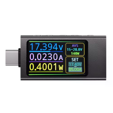 KOWSI KWS X1 Type C Tester Spanning Stroom Detectie Meter IPS Digitale Weergave Volt  en Ampèremeter Snelle Oplaad Trigger Cap