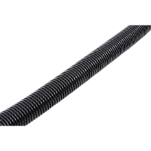 KSS PAO23 Beschermslang (ribbelslang) Zwart 22.40 Mm per meter