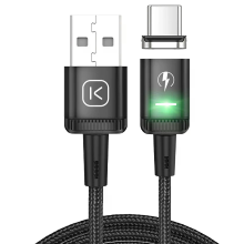 KUULAA 3A USB A naar Type C Kabel QC3.0 QC2.0 Snel Opladen Gegevensoverdracht Vertind Koperen Kernlijn 1M/2M Lang voor H
