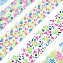 Large Sheet Butterfly Decal Fluorescence Color Nail Art Sticker