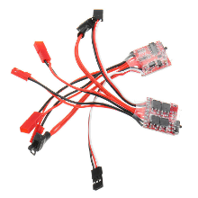 LBLA 20/30A Mini Brush ESC Rem 1/16 1/18 voor Klimmen RC Auto Boot Model Reserveonderdelen