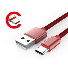 Ldnio Ls60 1m 2.4A Usb Type C Braided Charging Data Cable For Xiaomi 6 Zuk Z2