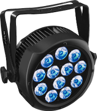 Led Buitenschijnwerper Img Stageline Odp 120/6col Aantal Leds: 12 Stuks 10 W Zwart