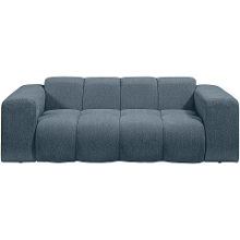 Leen Bakker   Bank Beau 2zits Raven Donkerblauw   Banken   Blauw   Stof