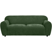 Leen Bakker   Bank Bibi 3zits Glory Groen   Banken   Groen   Stof
