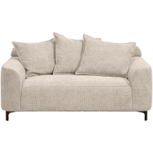 Leen Bakker   Bank Elsa 2zits Eden Beige   Banken   Beige   Stof