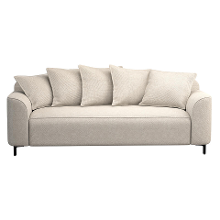 Leen Bakker   Bank Elsa 3zits Eden Beige   Banken   Beige   Stof